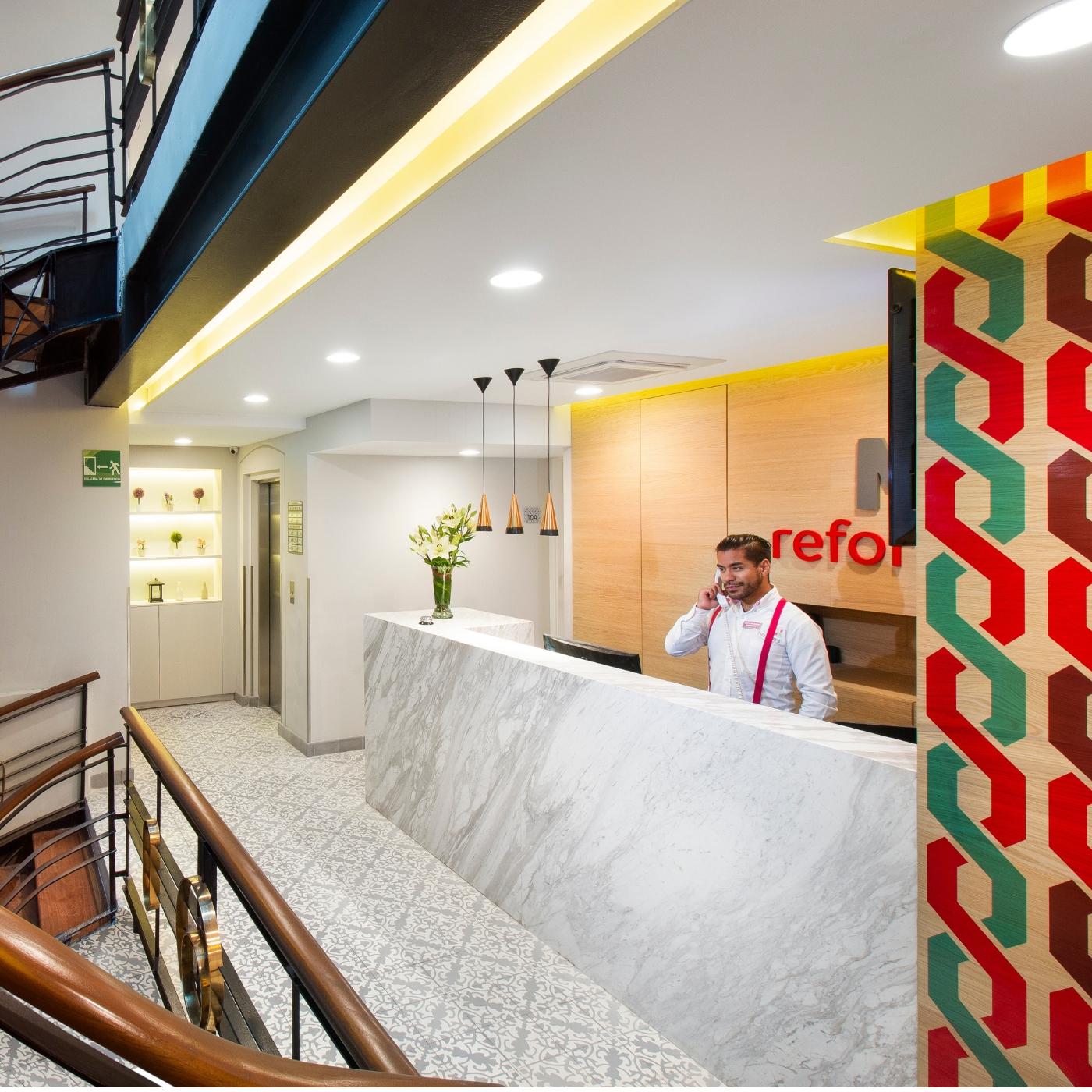 מקסיקו סיטי Hotel Mx Mas Reforma מראה חיצוני תמונה